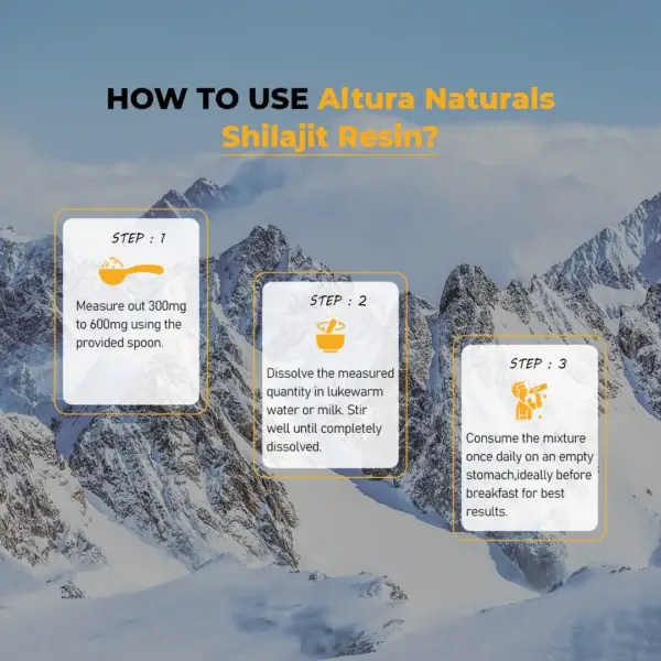 Pure Shilajit use